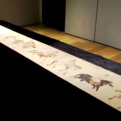 Unprecedented bidding war over 700-year-old Chinese painted scroll