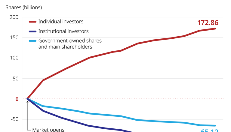 Analysts warn China’s retail investors over share-buying stampede