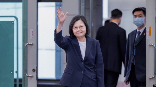 Former Taiwan president Tsai Ing-wen heads to Europe this week