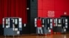 A voter casts his ballot in a polling place on Election Day in College Park, Georgia, Nov. 5, 2024.