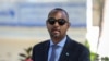 FILE - Somalia's Defense Minister Abdulkadir Mohamed Nur speaks at a press conference in Mogadishu on Dec. 21, 2022 after the arrival of the first group of Somali soldiers trained in Eritrea. 